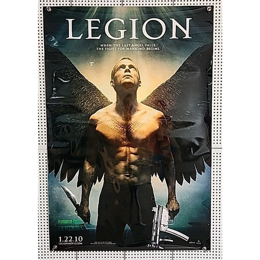 Legion Movie Poster 1 Sided Original Advance 27x40 Paul Bettany Lucas Black
