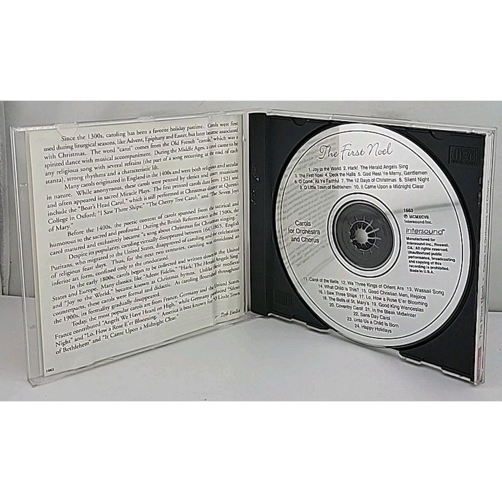The First Noel Carols for Orchestra and Chorus Christmas Music CD