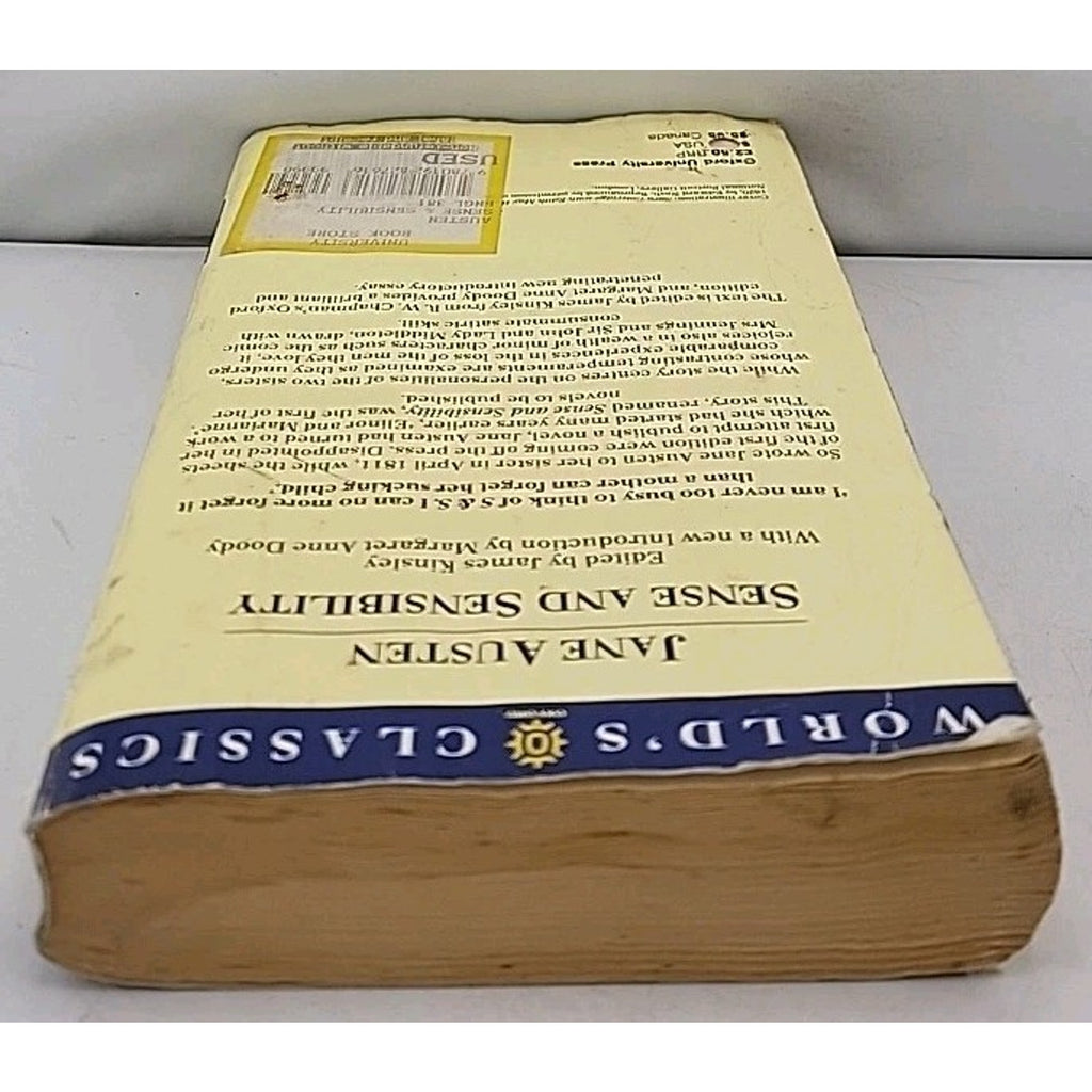 Sense And Sensibility By Jane Austen