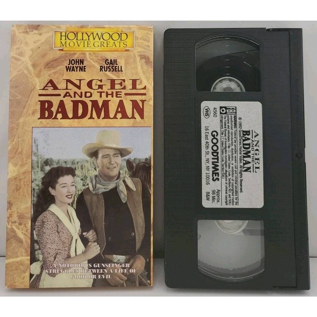 Angel and the Badman (1992 VHS Goodtimes Home Video)