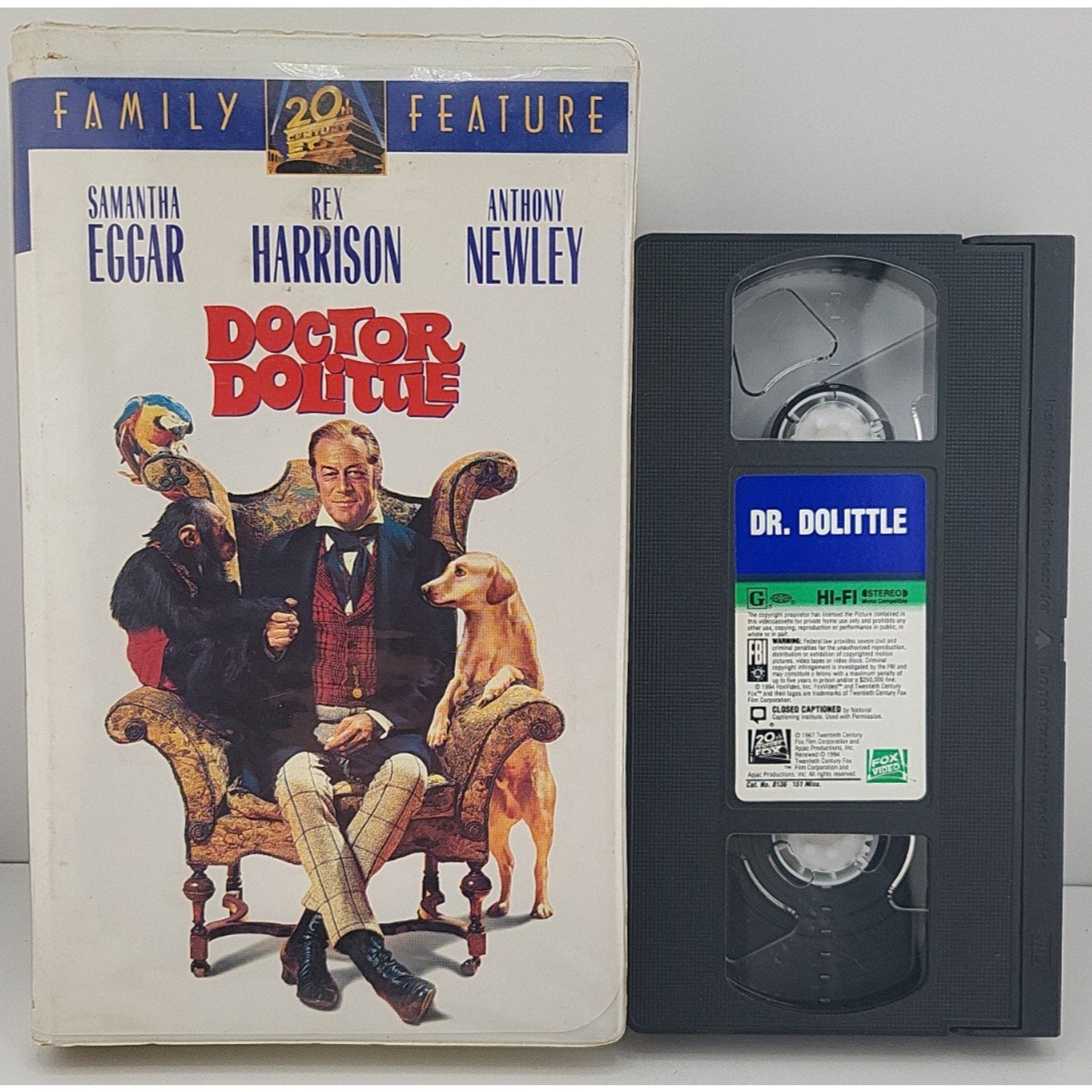 Doctor Dolittle (VHS, 1997,Clamshell)