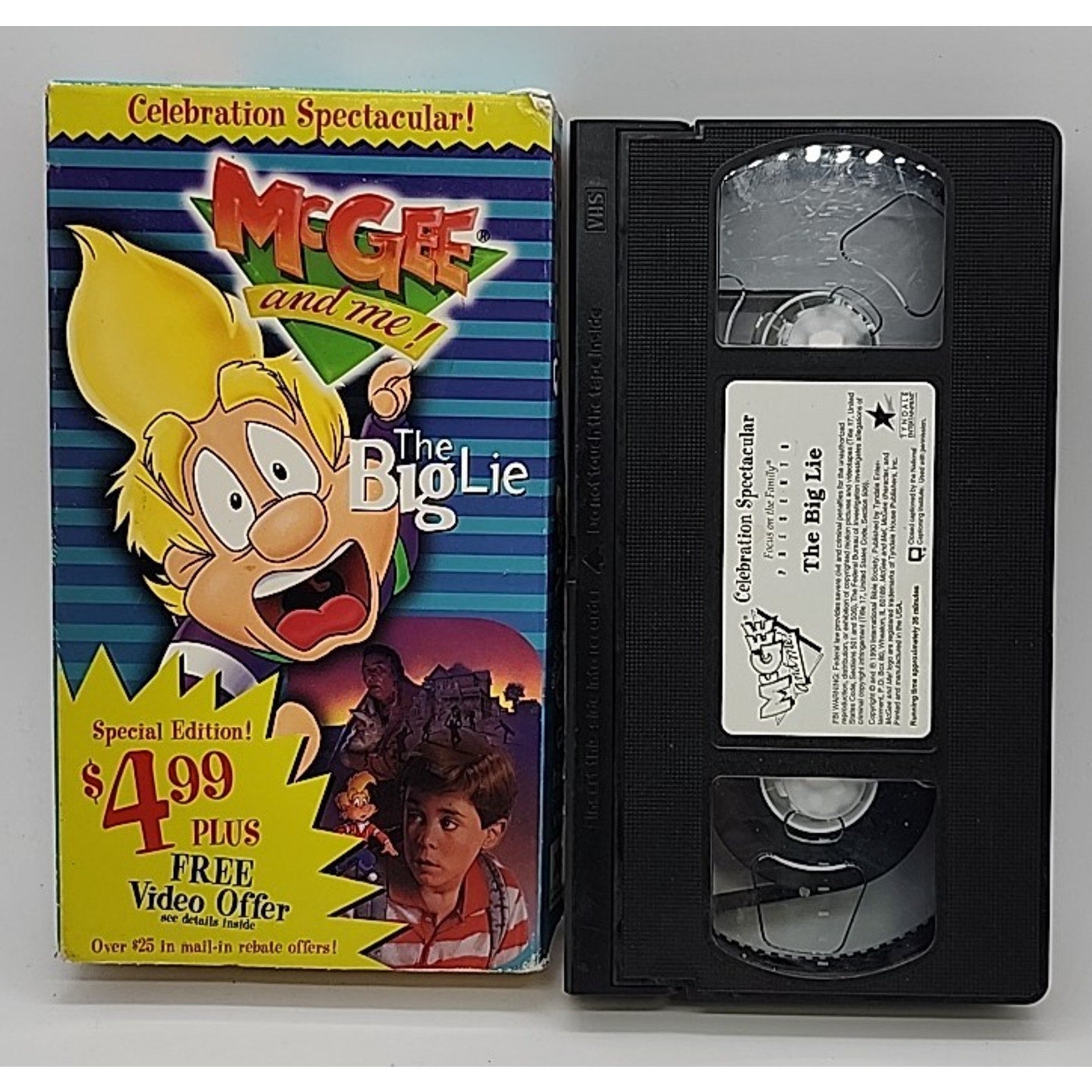 Big Lie by Tyndale House Publishers Staff (1999, VHS)