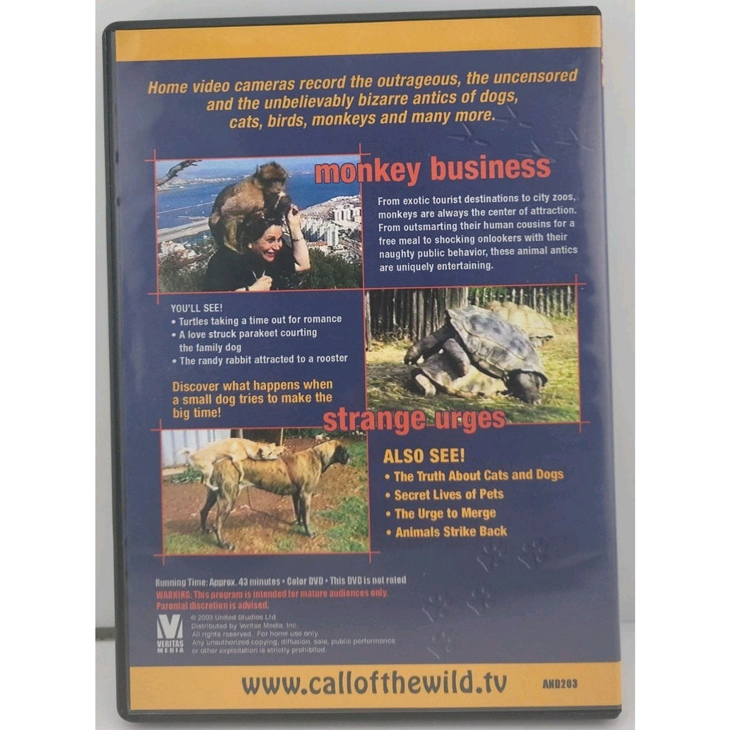 Call Of The Wild Bizarre Animal Antics DVD