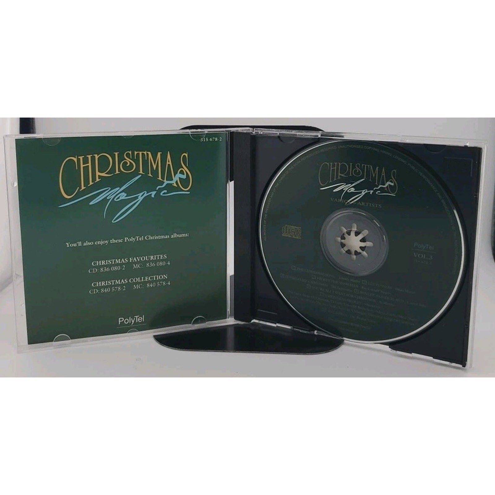 Christmas Magic Vol. 3 by Various Artists (CD, 1992, PolyTel)