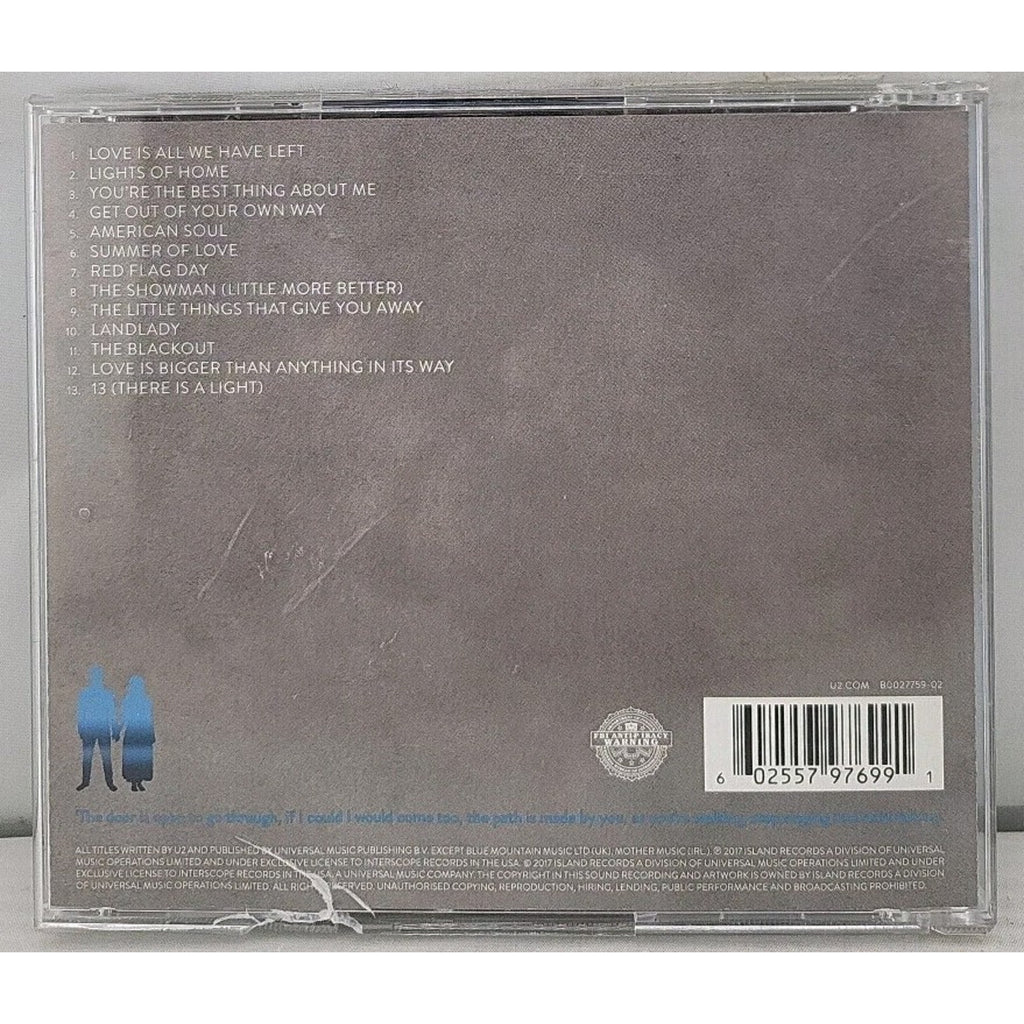 Songs of Experience by U2 (CD, 2017)