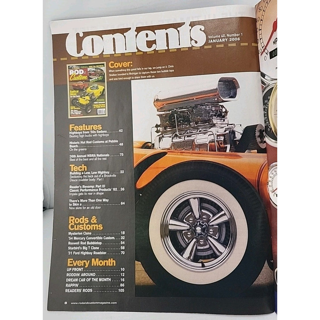 Rod & Custom Magazine - January 2006 - Volume 40 Number 1