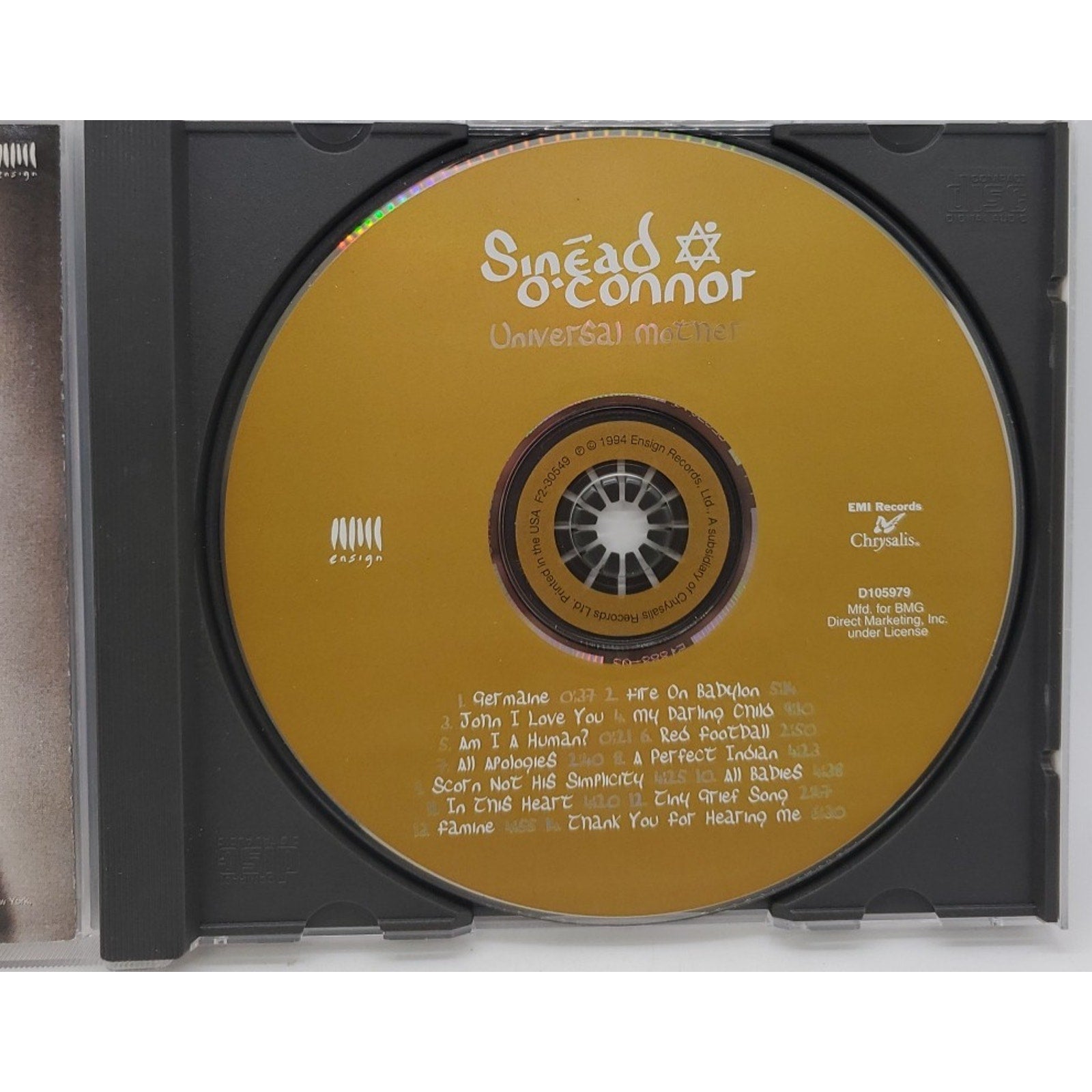 Universal Mother by Sinéad O'connor (CD, 1994)