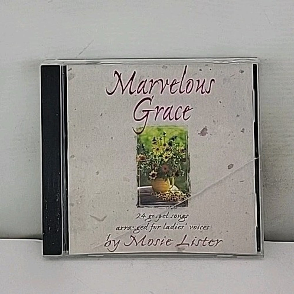 Marvelous Grace by Mosie Lister CD 24 Gospel Songs