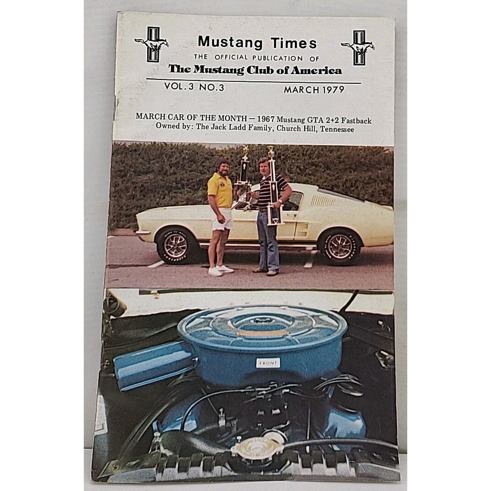 Mustang Magazines - The Mustang Club Of America - March 1979 - Vol. 3 No. 3