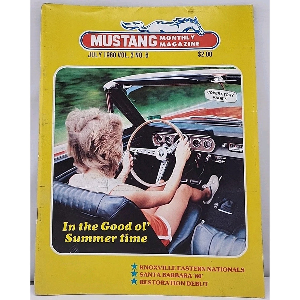 Mustang Monthly Magazine - July 1980 - Vol. 3 No. 6