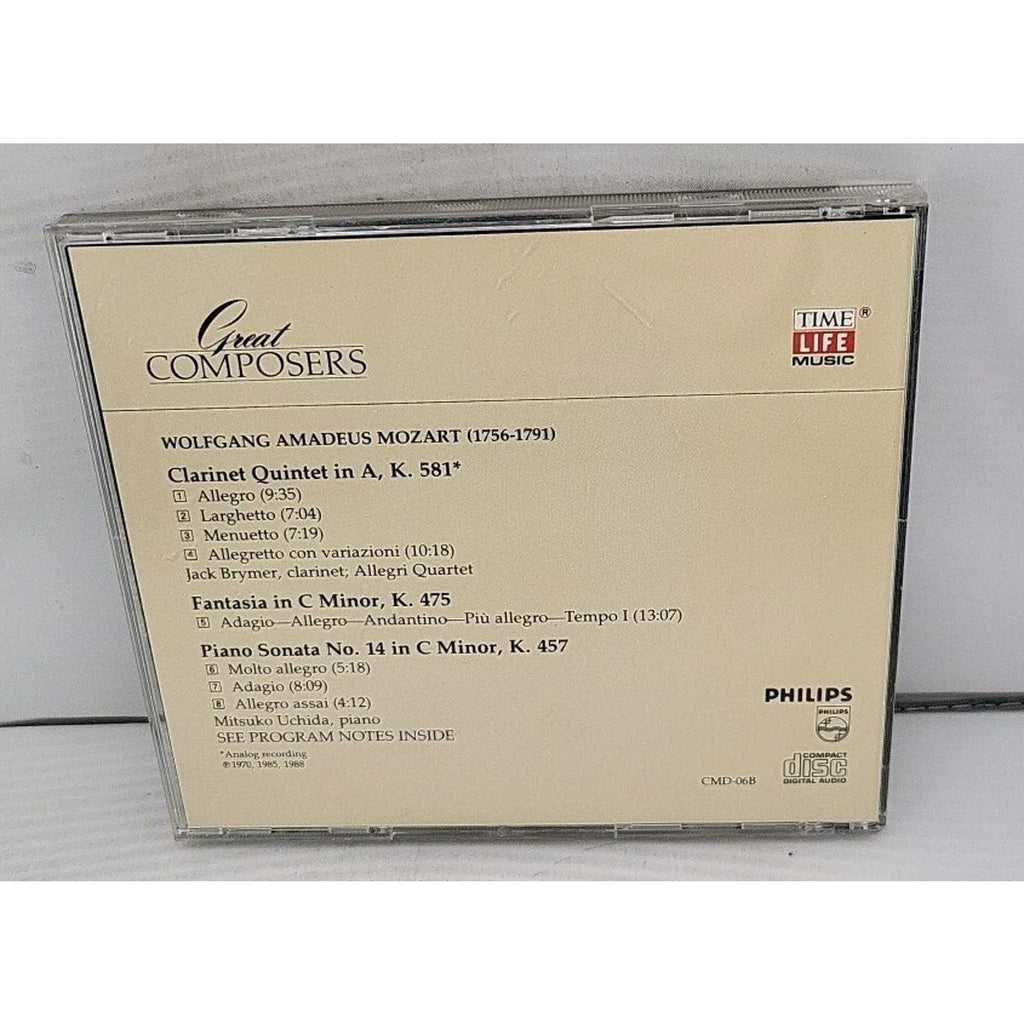 Mozart Concert - Great Composers CD