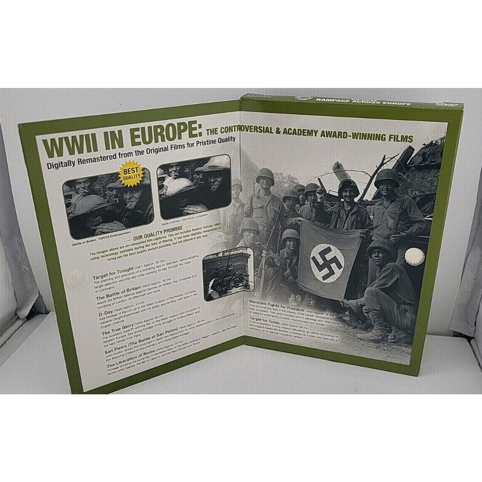 WWII: Rampage Across Europe (DVD, 2012)