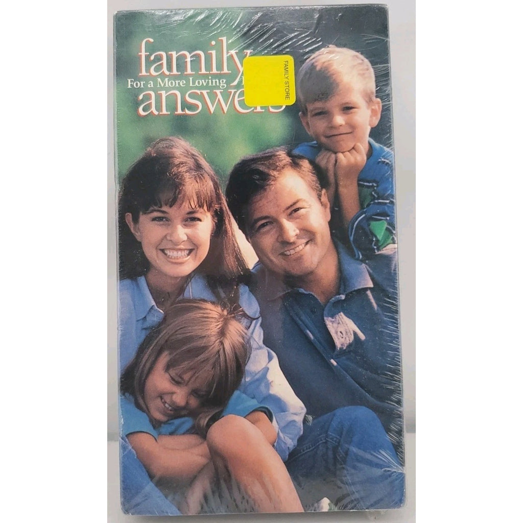 Family Answers For a More Loving Family (VHS) *Brand New*