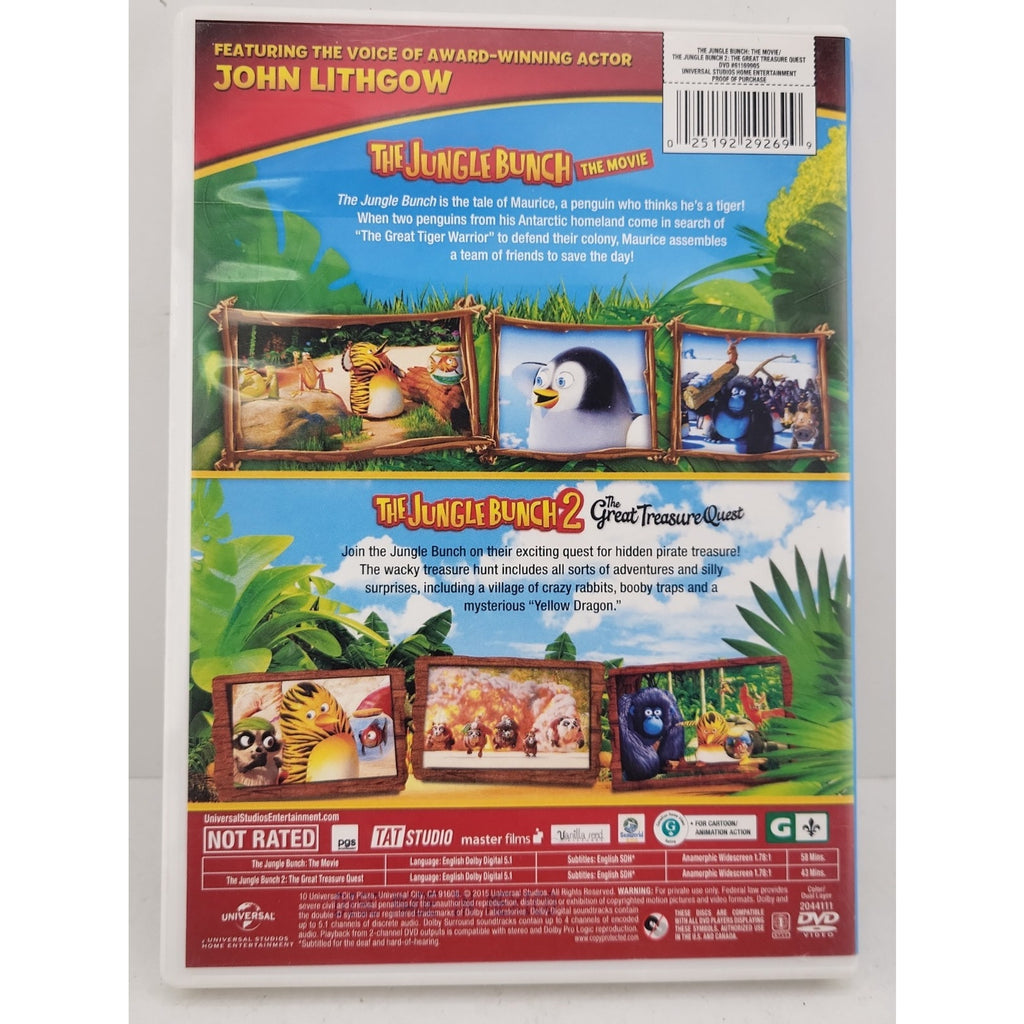 The Jungle Bunch 2-Movie Family Fun Pack (DVD)