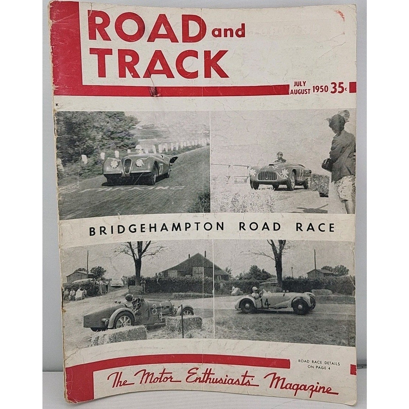 Road And Track Magazine - July-August 1950 - Vol. 2 No. 1