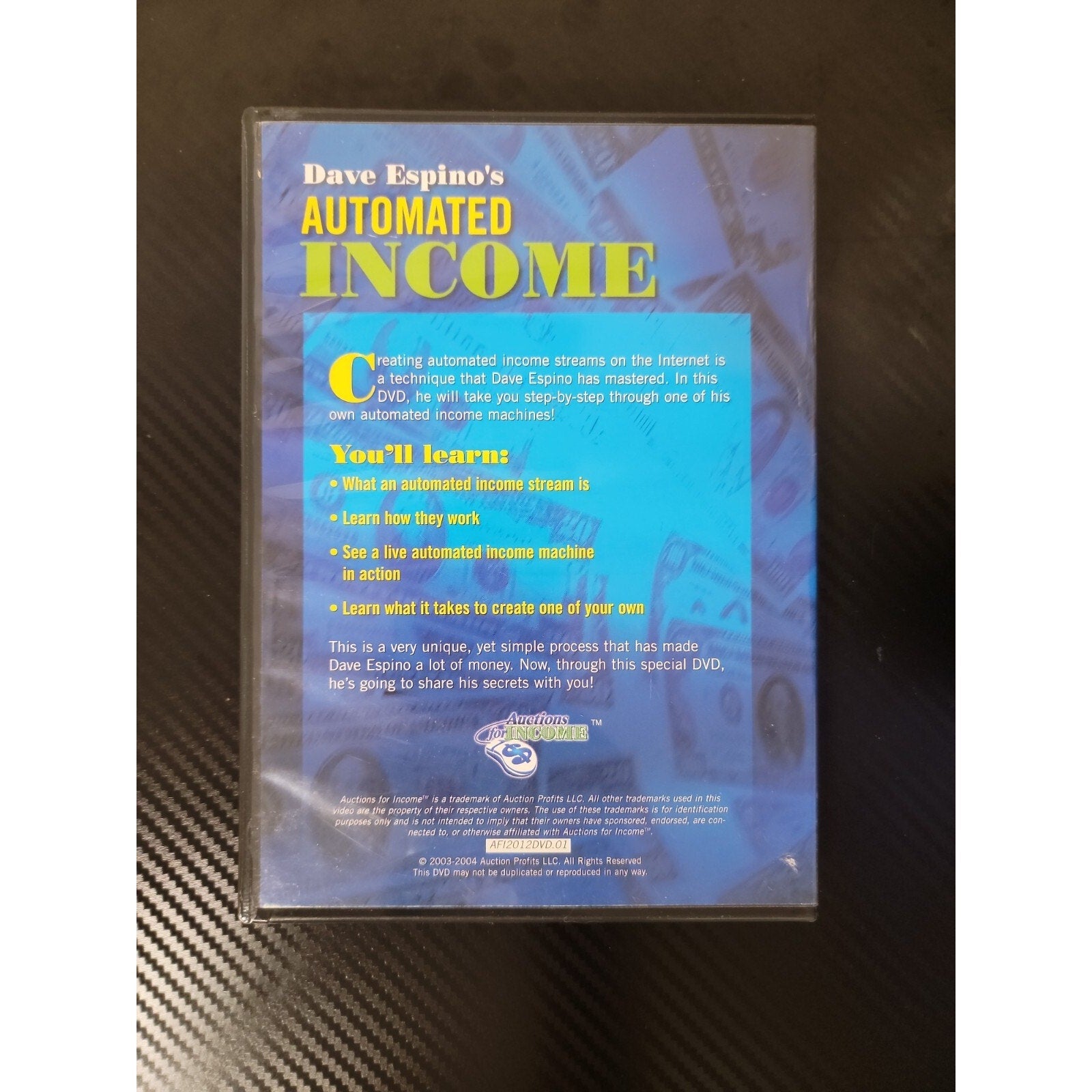 Automated Income (DVD)