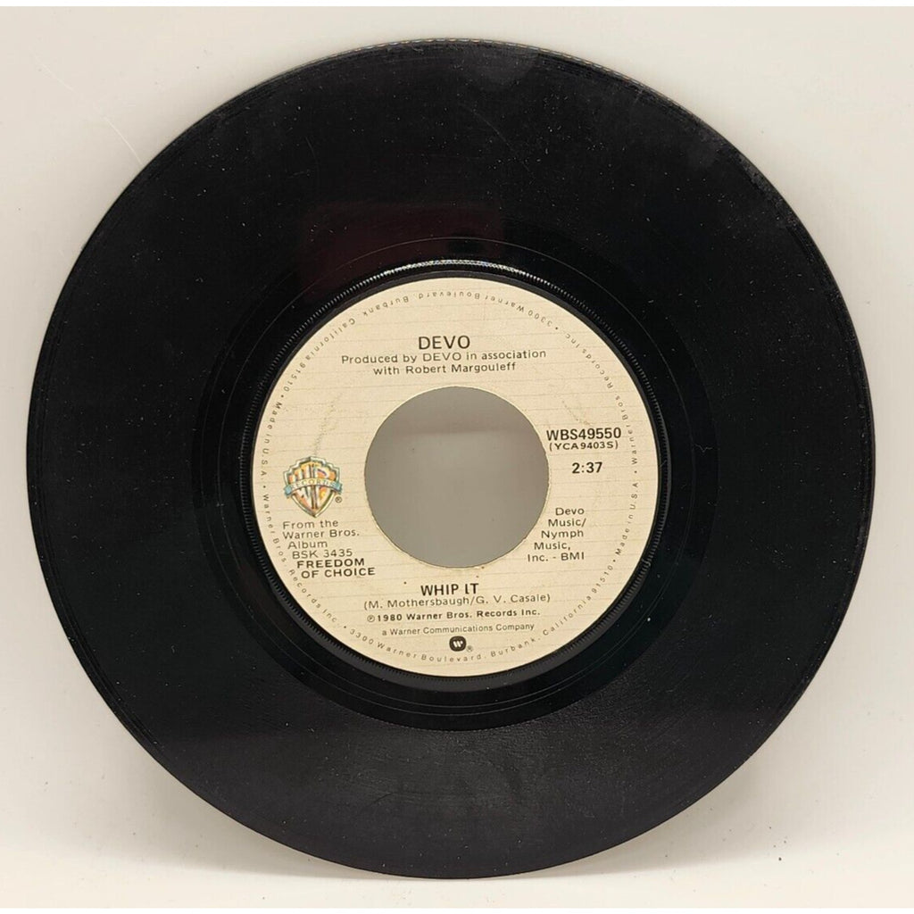 Whip It / Turn Around by M. Mothersbaugh (Record) - WBS49550