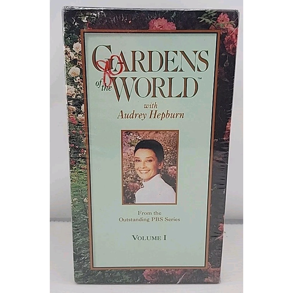 Gardens of the World With Audrey Hepburn Vol 1 (VHS) *Brand New*