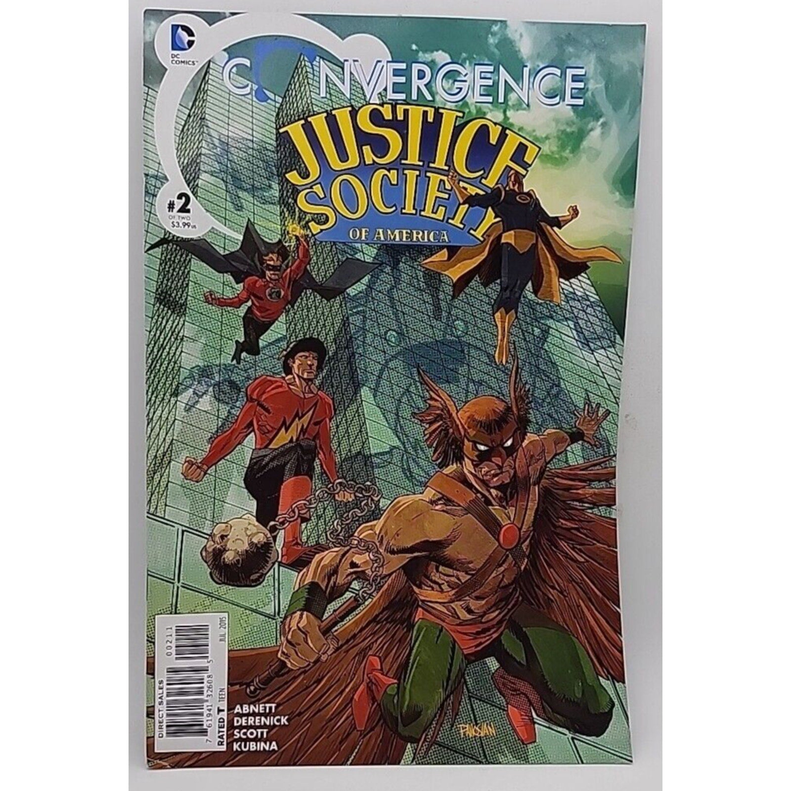 DC Comics Convergence Justice Society of America #2 2015 Modern Age Comic Book