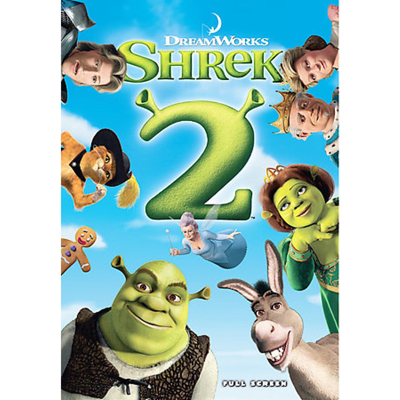 Shrek 2 (DVD, 2004, Full Frame)