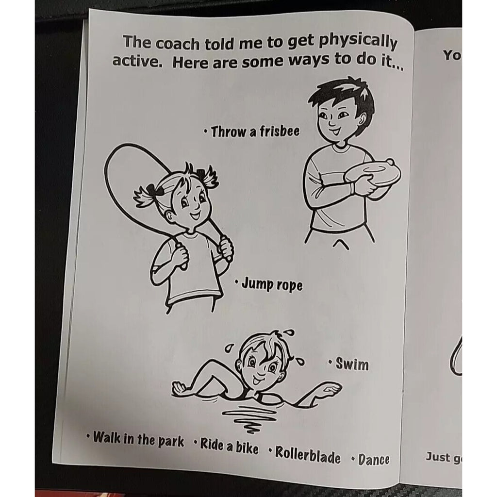 Fitness Is Fun McLaren Health Coloring Book