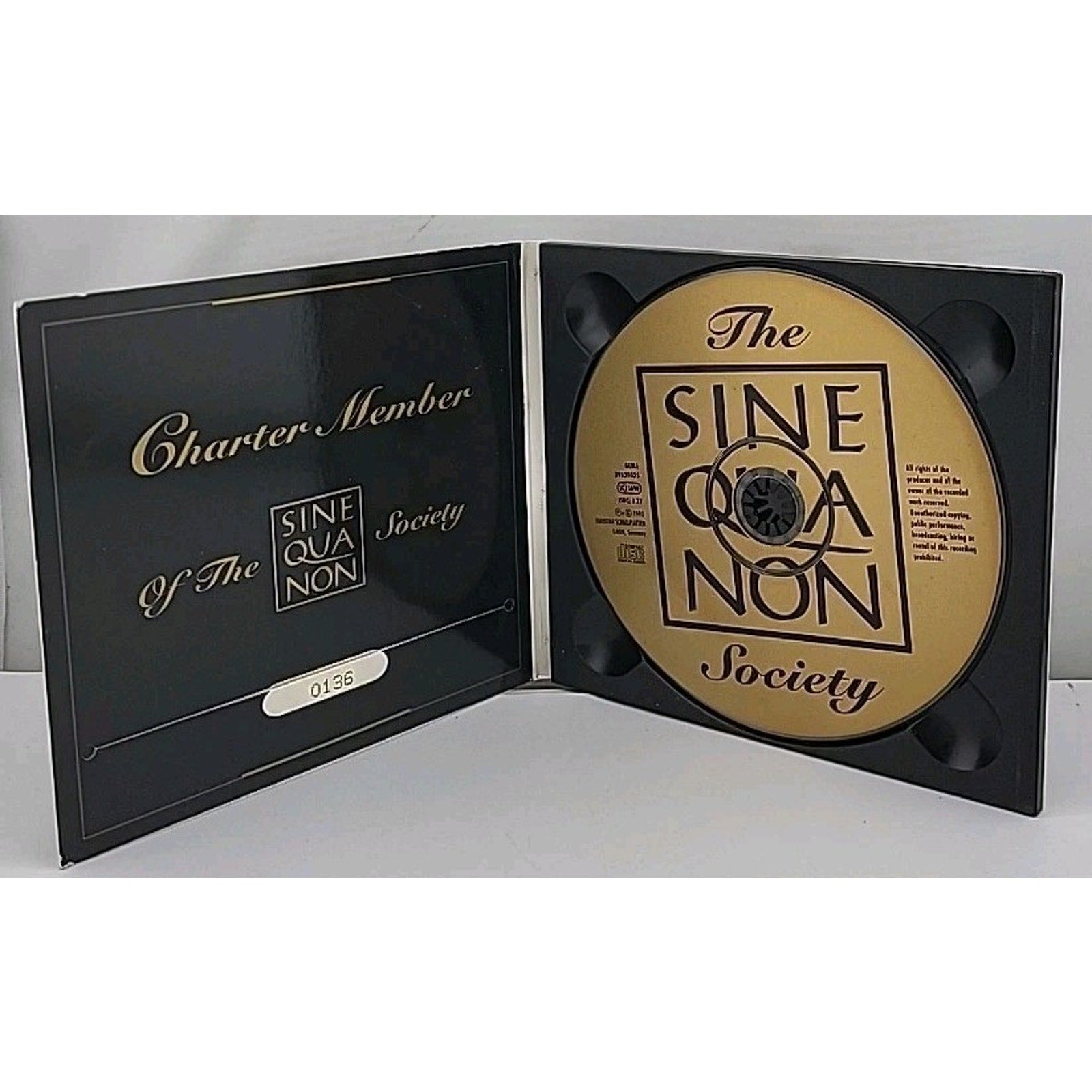 The Sine Qua Non Society CD