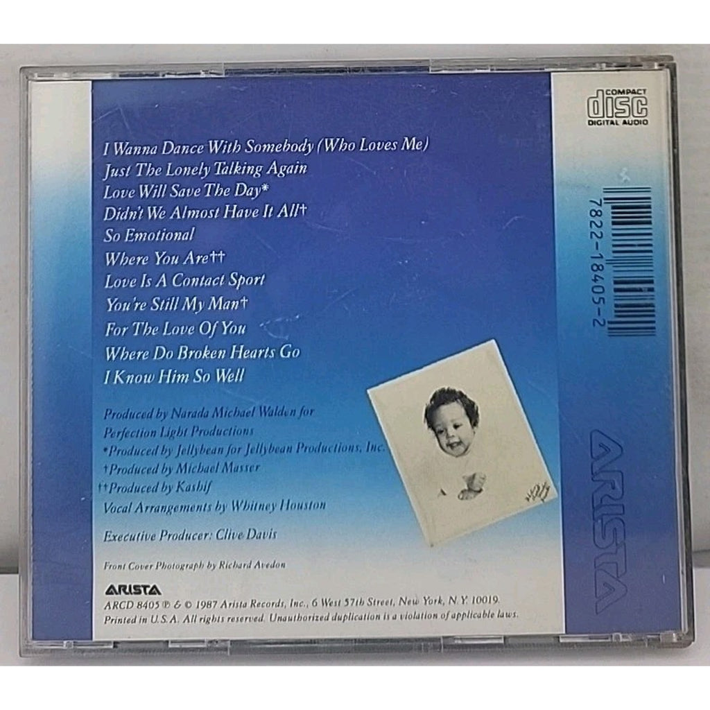 Whitney by Whitney Houston (CD, 1990)