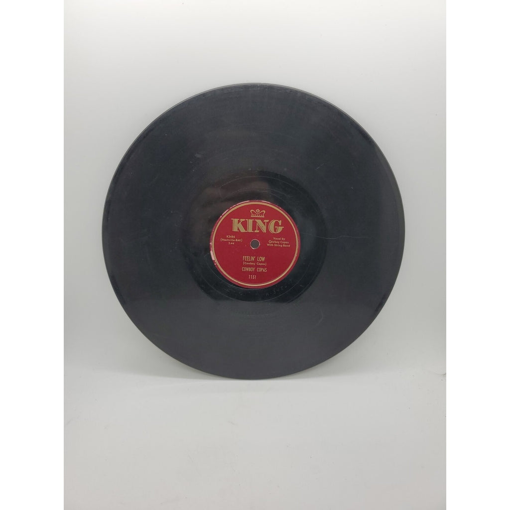 Cowboy Copas - Feelin' Low/ Love Me Now (Record)