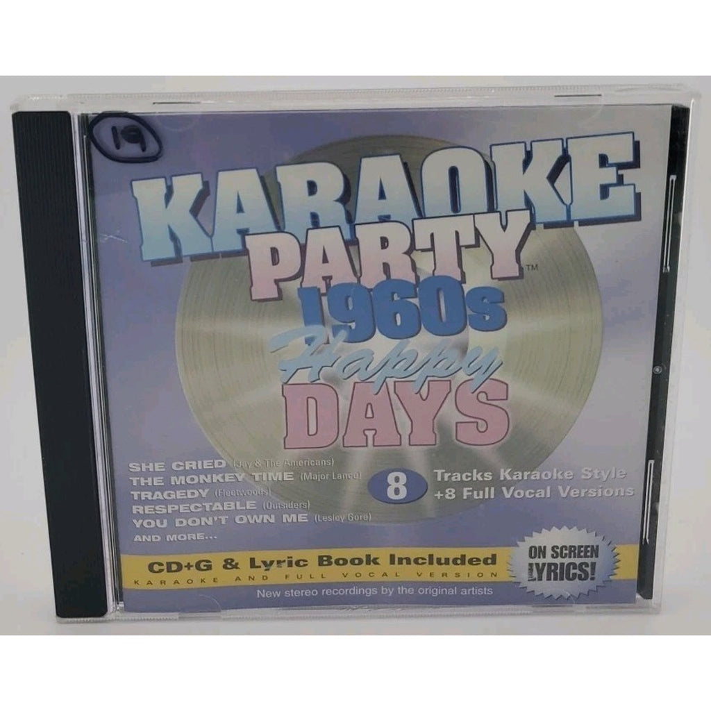 Karaoke Party - 1960s Happy Days (CD)