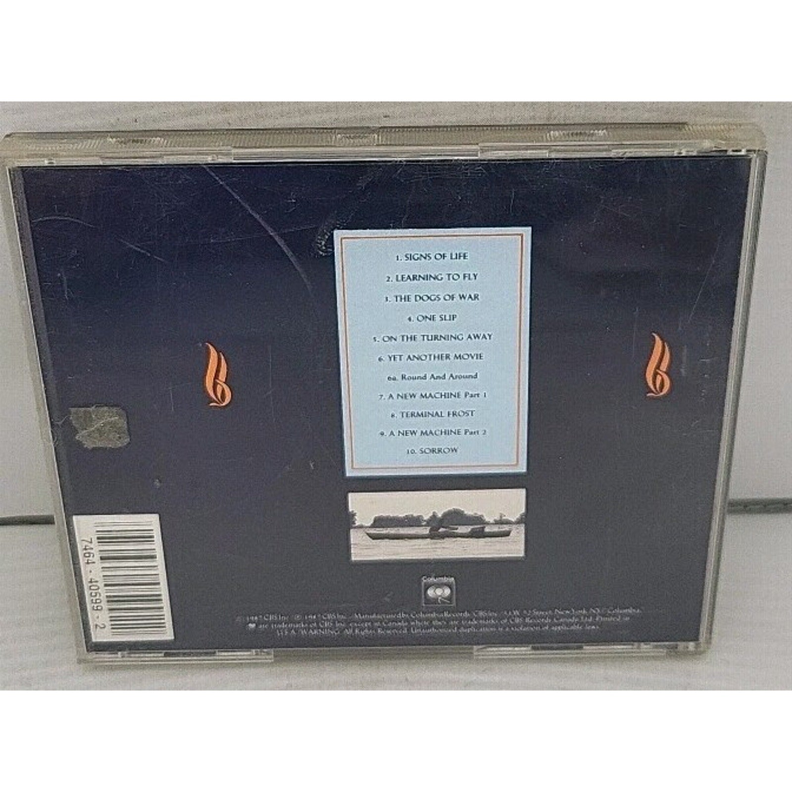 A Momentary Lapse of Reason by Pink Floyd (CD, 1987, Sony Music Distribution...