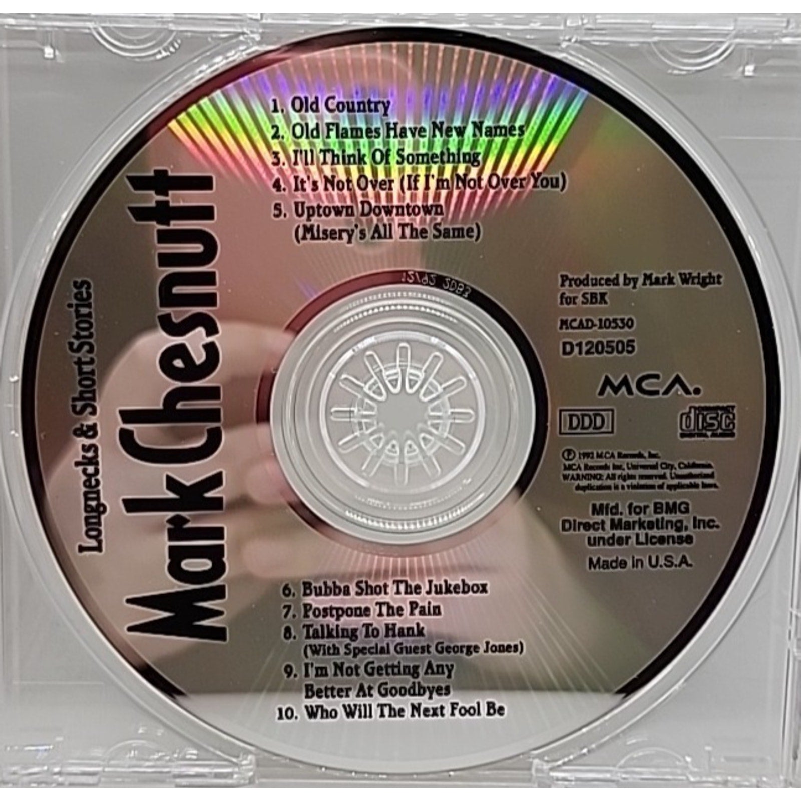 Longnecks and Short Stories by Mark Chesnutt (CD, 2002)