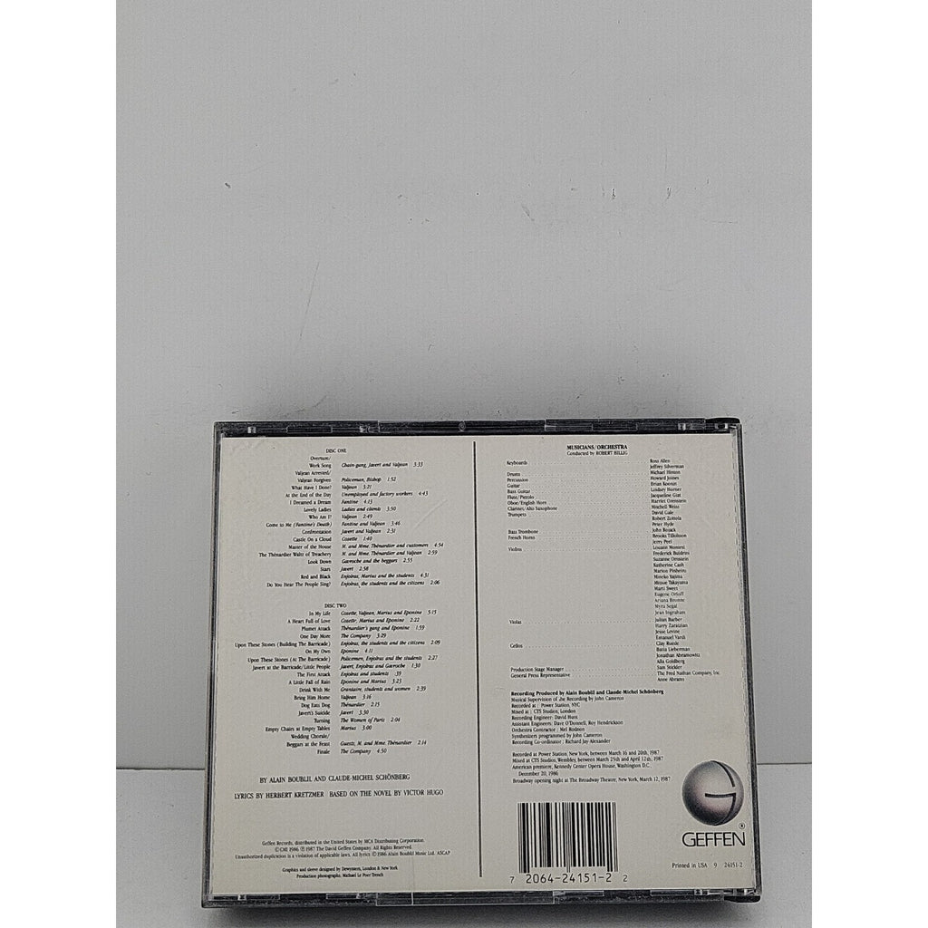 Les Miserables / O.C.R. by Les Miserables / O.C.R. (CD, 1990)