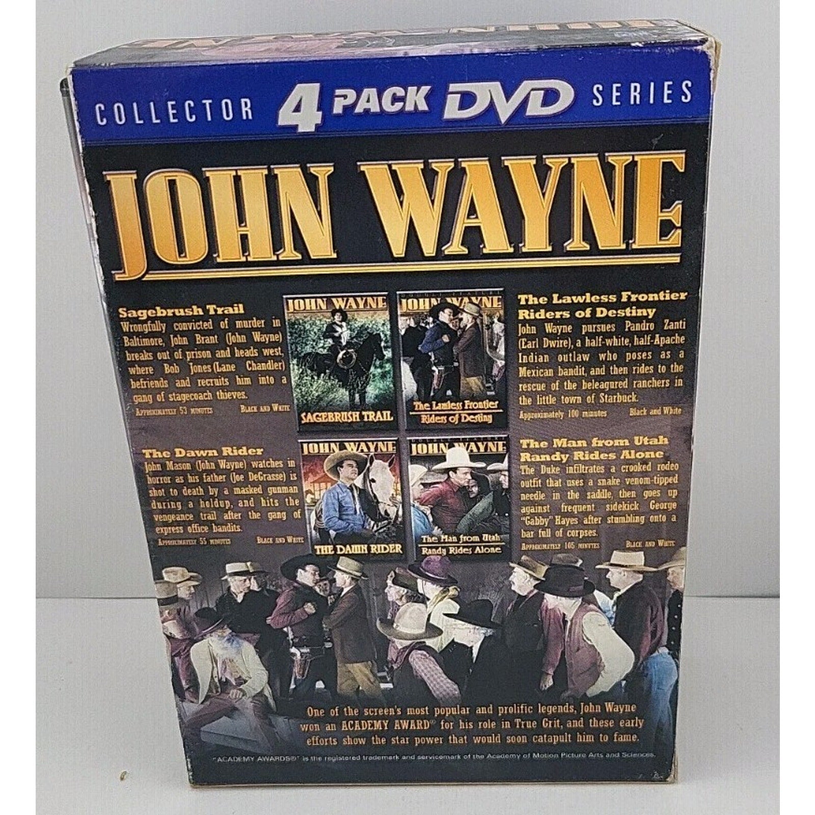 John Wayne 4-Pack #2 (DVD, 2001, 4-Disc Set)