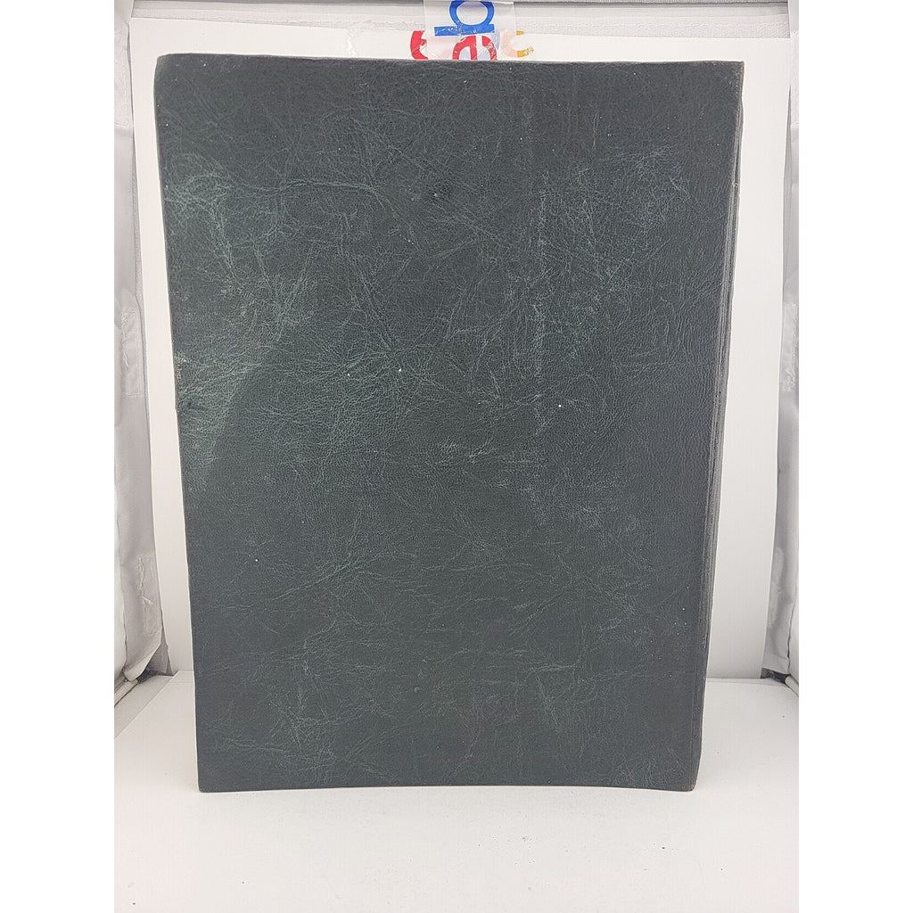 1927 Nature Magazine-12 Months In Embossed Green Leather Album Texas Issue.