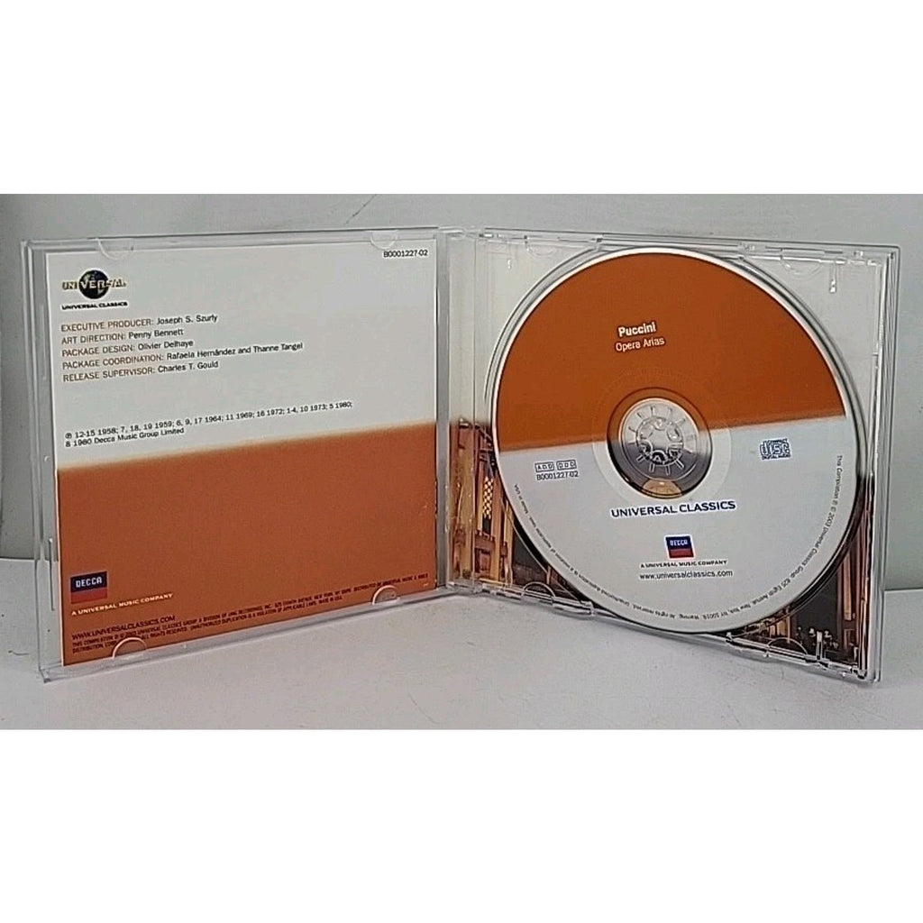 Puccini: Opera Arias by Various (CD, 2003)