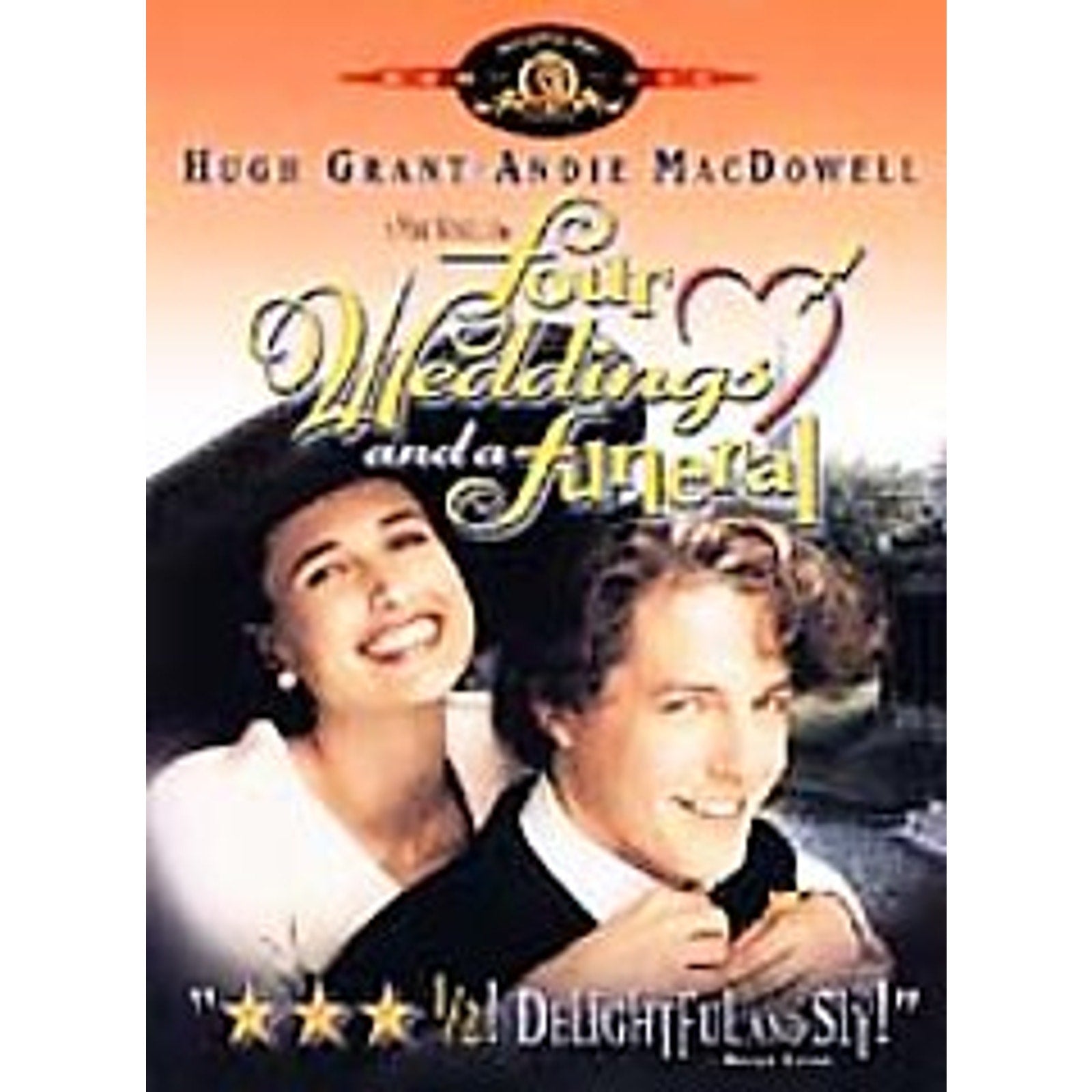 Four Weddings and a Funeral (DVD, 1999)