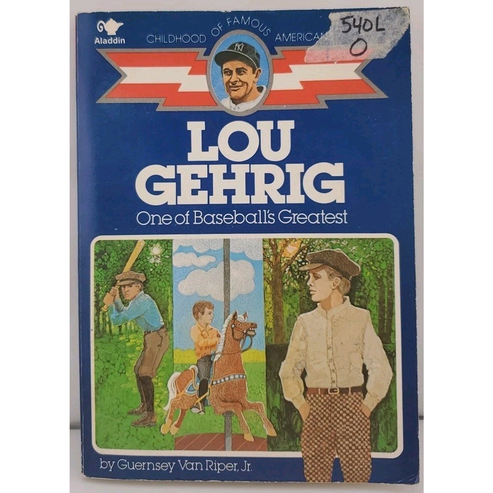 Lou Gehrig : One of Baseball's Greatest by Guernsey Van Riper Jr. (1986,Paperbac