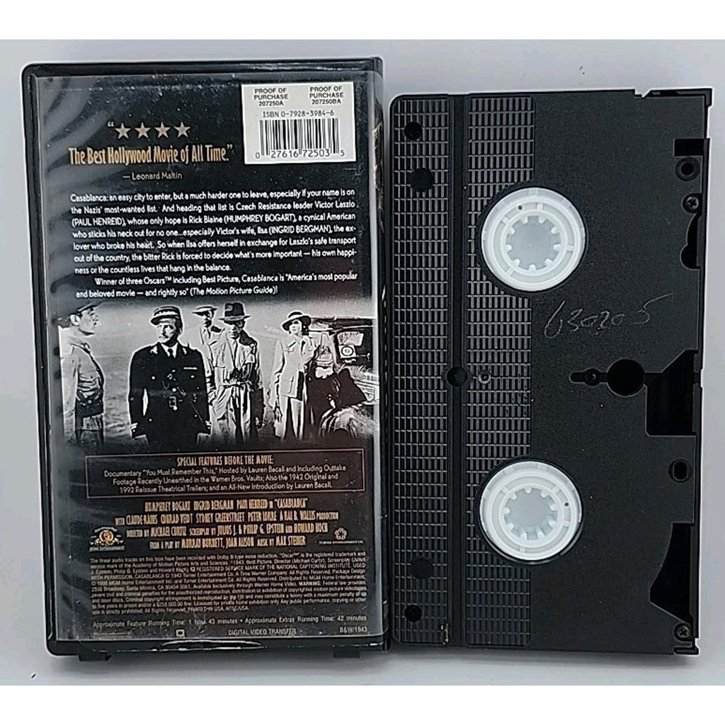 Casablanca Special Edition (VHS)