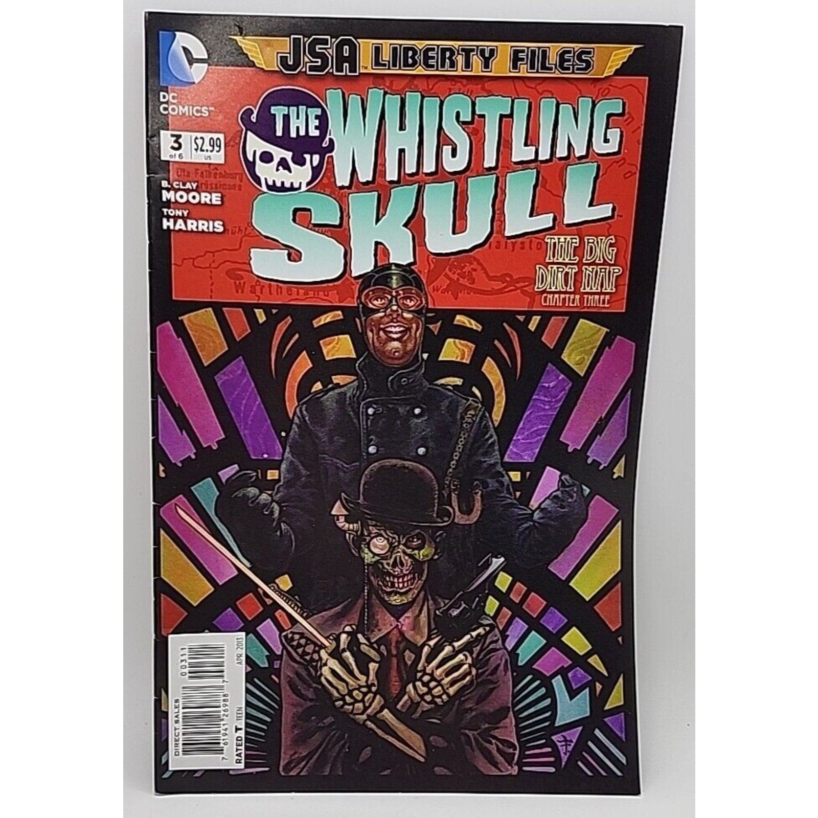 JSA Liberty Files: The Whistling Skull #3 DC comics