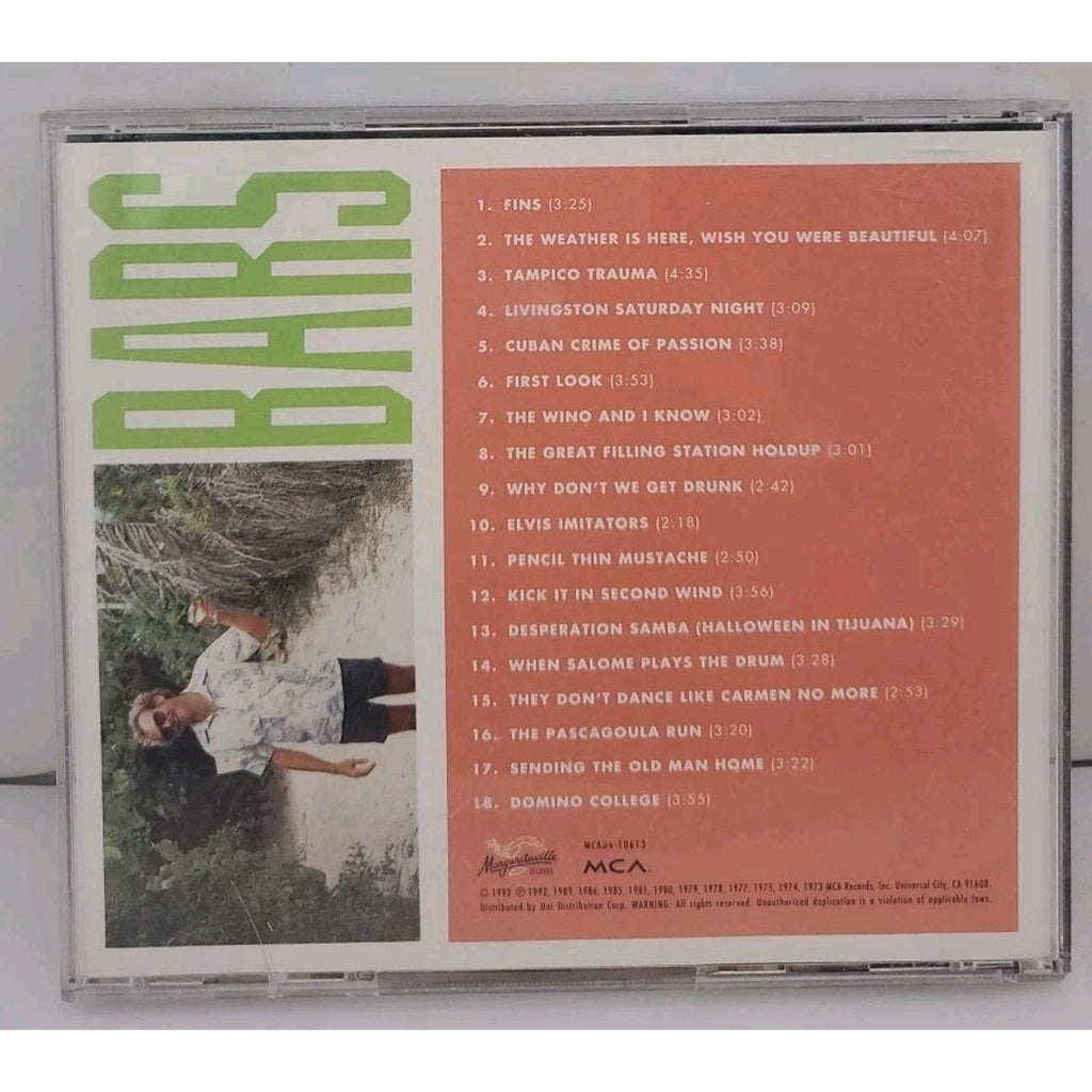 Jimmy Buffett Bars CD