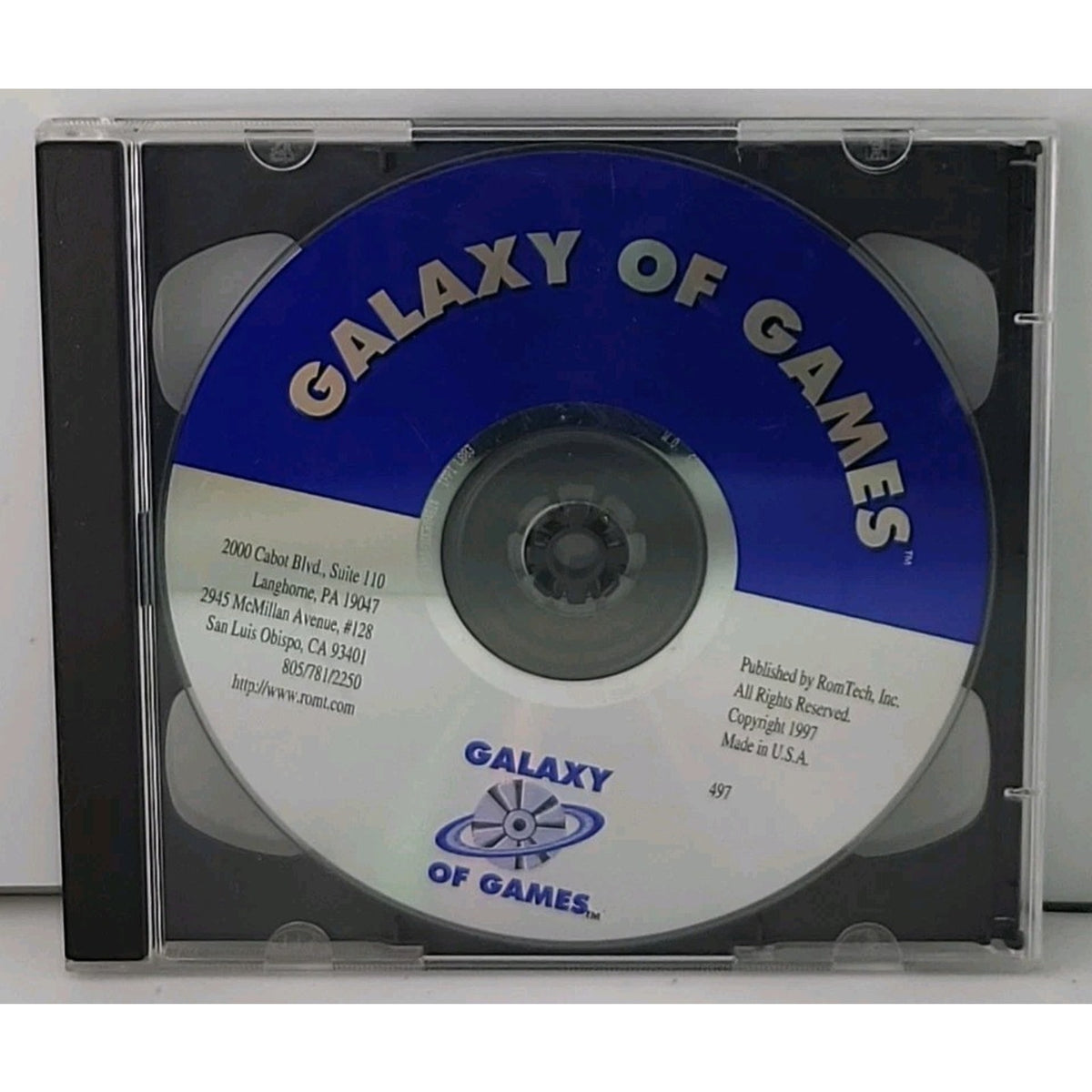 Galaxy Of Games & Galaxy Of Games 2 (2 CD Set) *Discs Only*