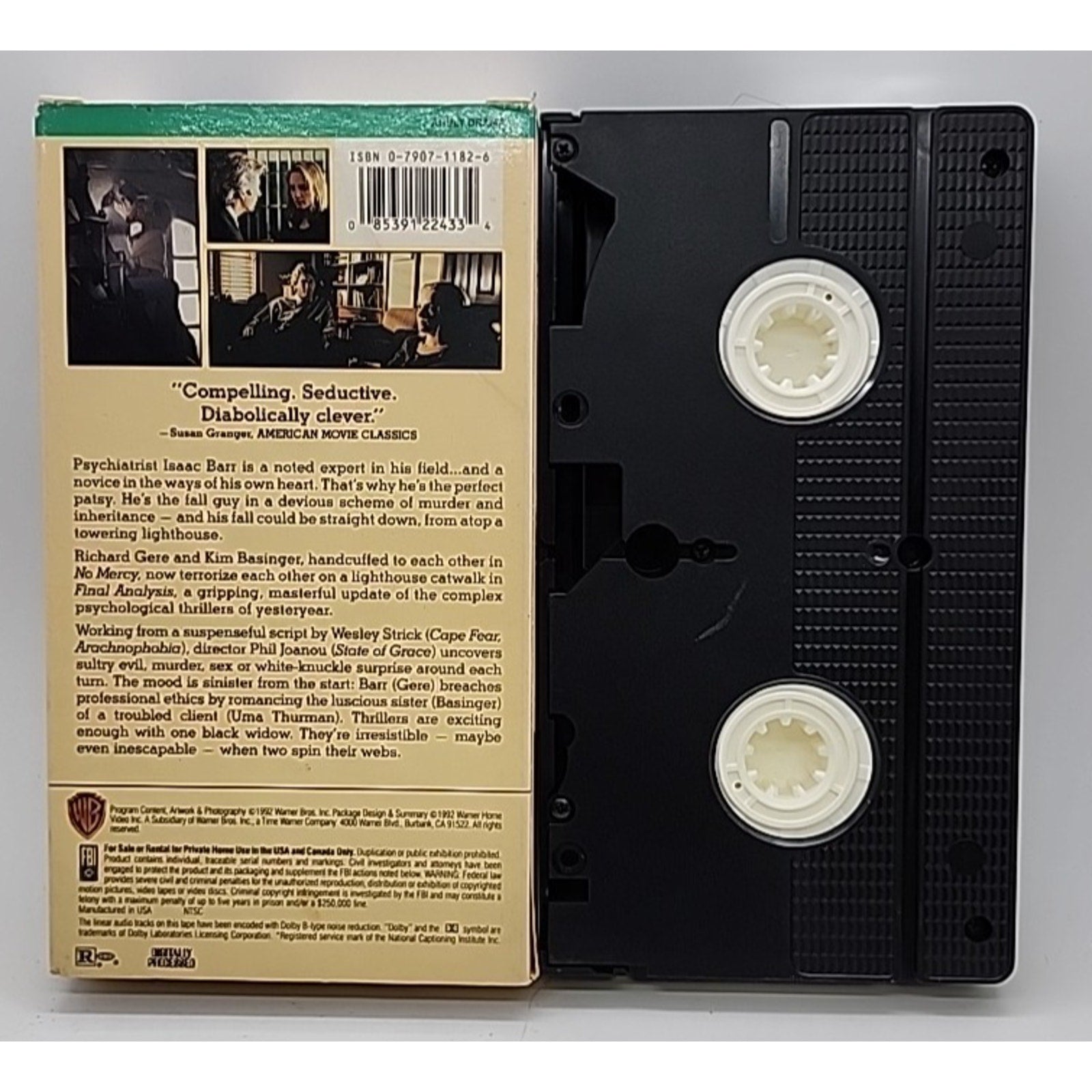 Final Analysis (VHS, 1992)