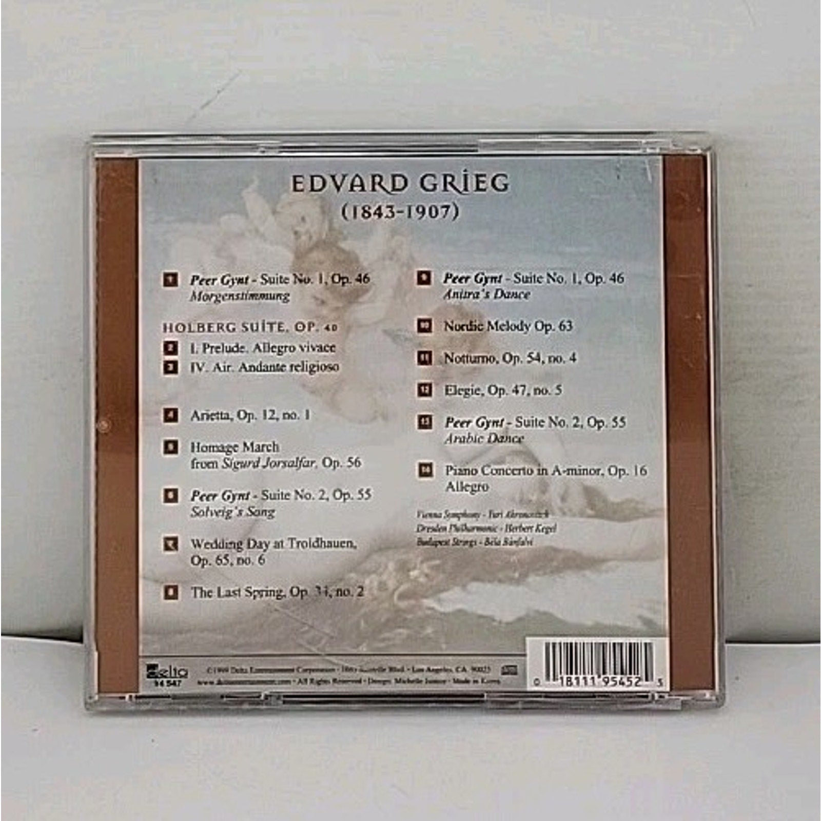 Masterpieces of the Millennium by E. Grieg (CD, 2000)
