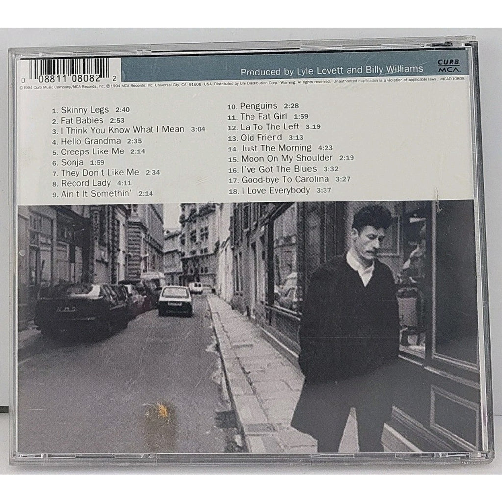 I Love Everybody by Lyle Lovett (CD, 1994)