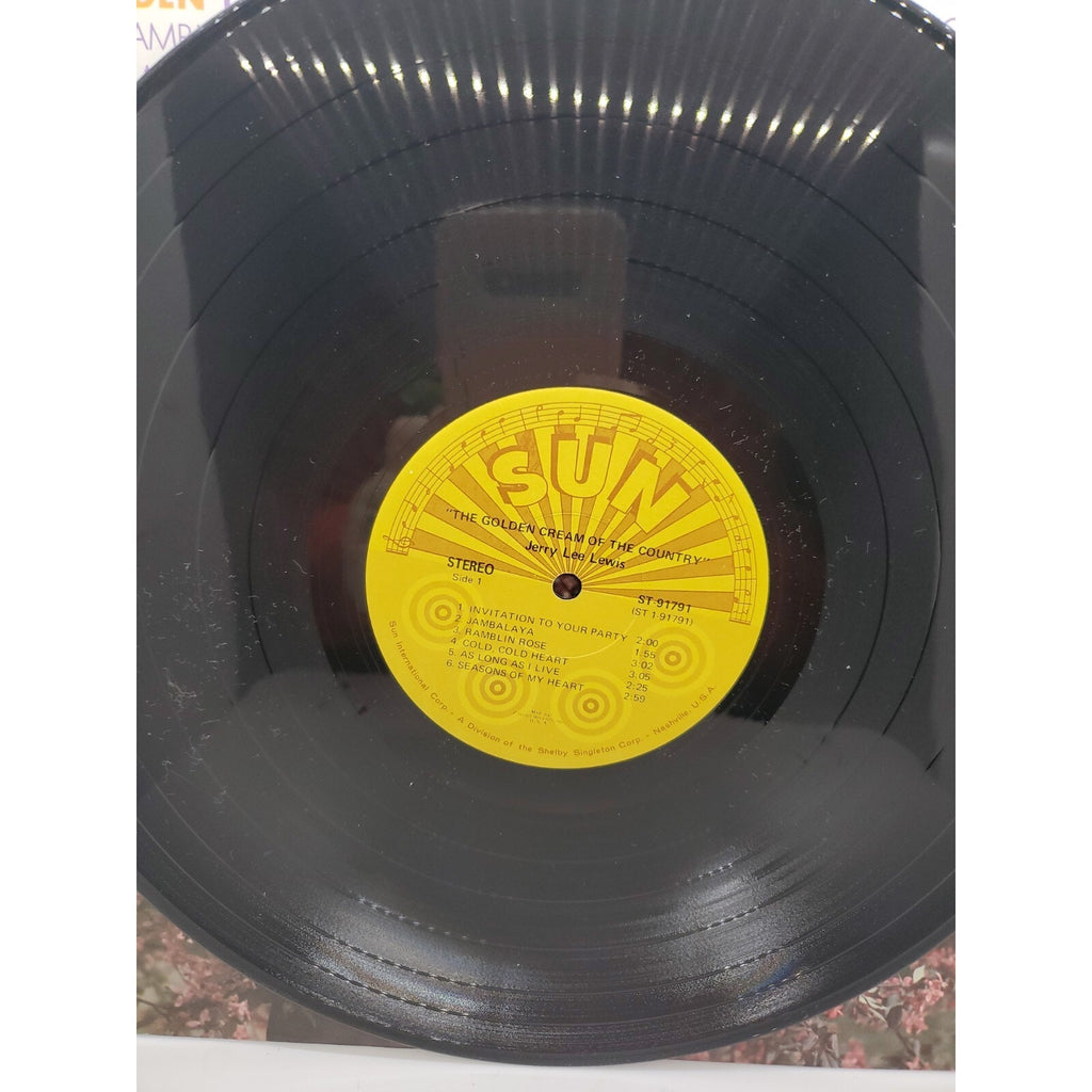 Jerry Lee Lewis The Golden Featuring Invitation To Your Party (Record)