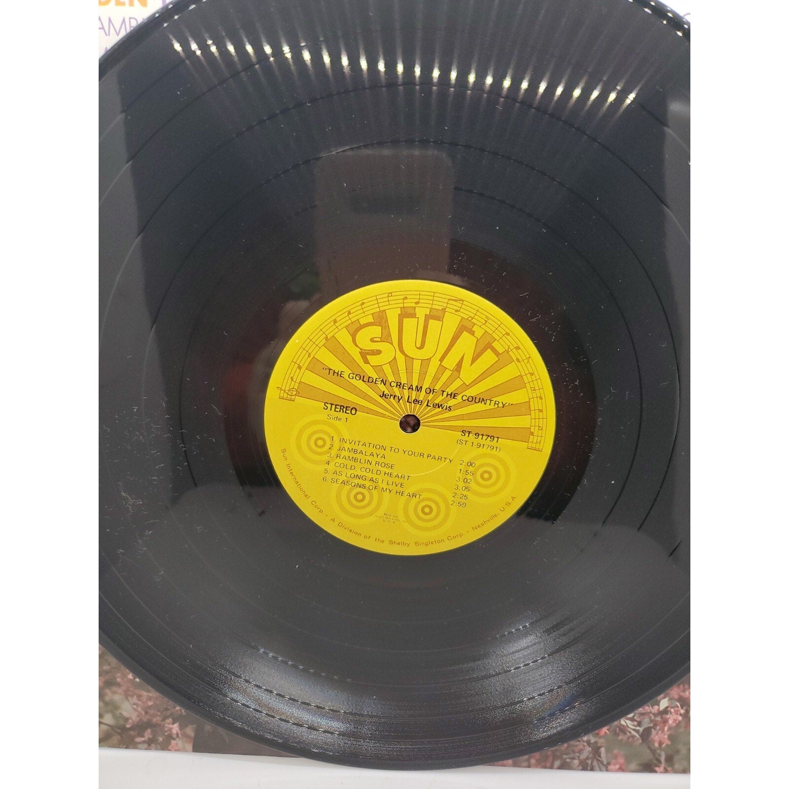 Jerry Lee Lewis The Golden Featuring Invitation To Your Party (Record)