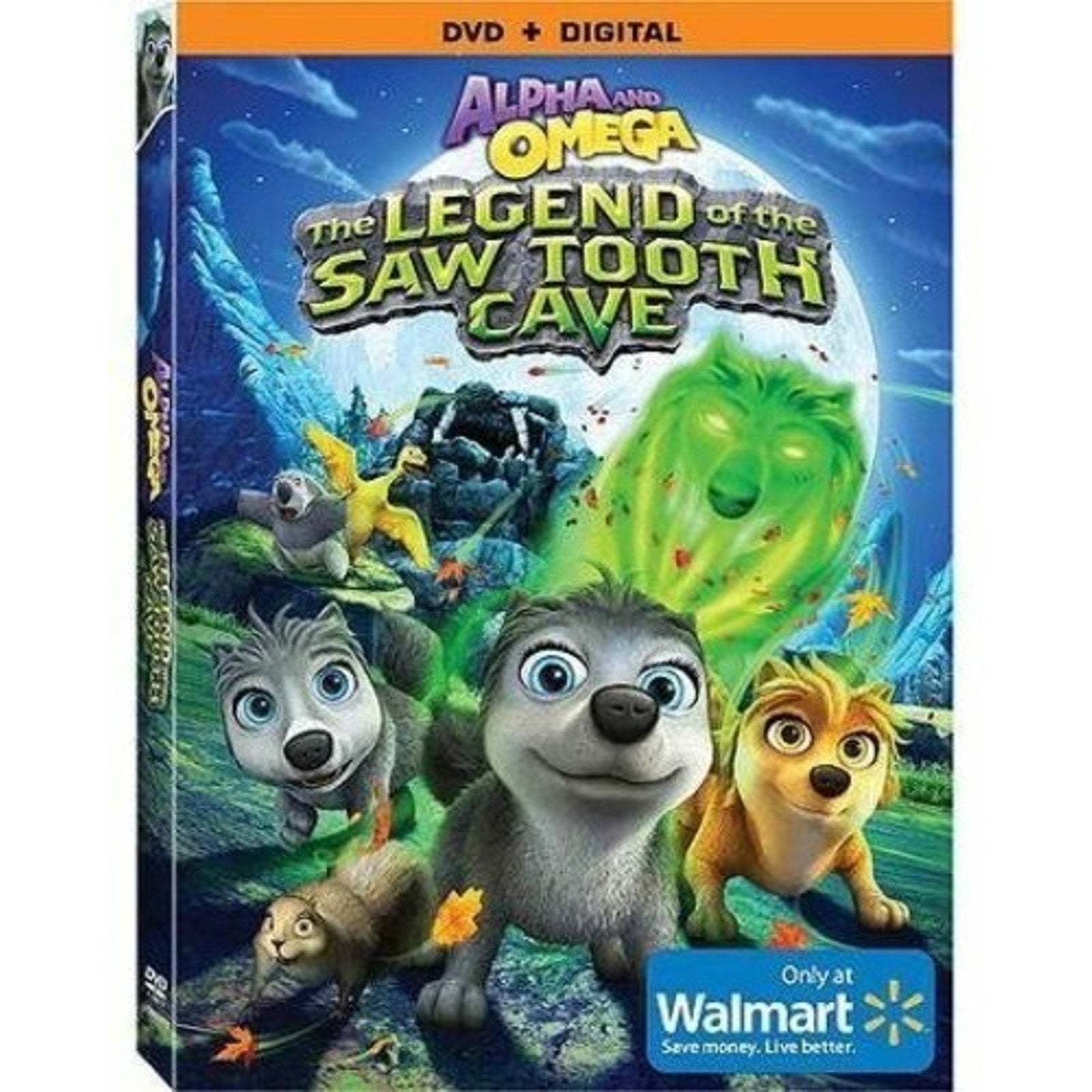 Alpha and Omega: The Legend of the Saw Tooth Cave (DVD, 2014)