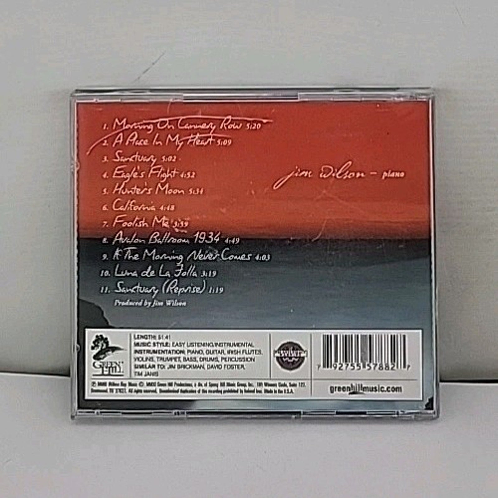 Sanctuary by the Sea by Jim Wilson (CD, 2011)