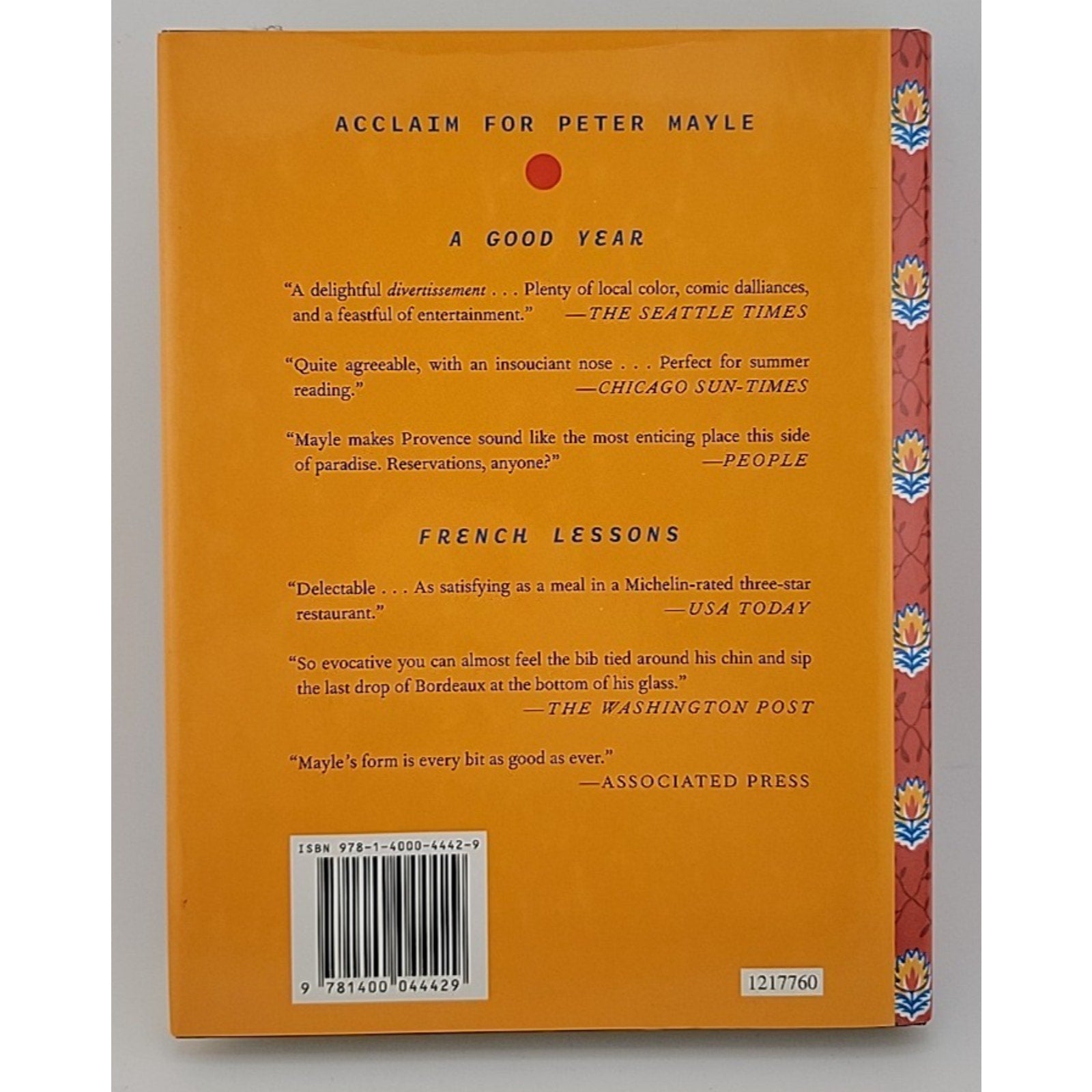 Provence A-Z : A Francophile's Essential Handbook by Peter Mayle (2006)