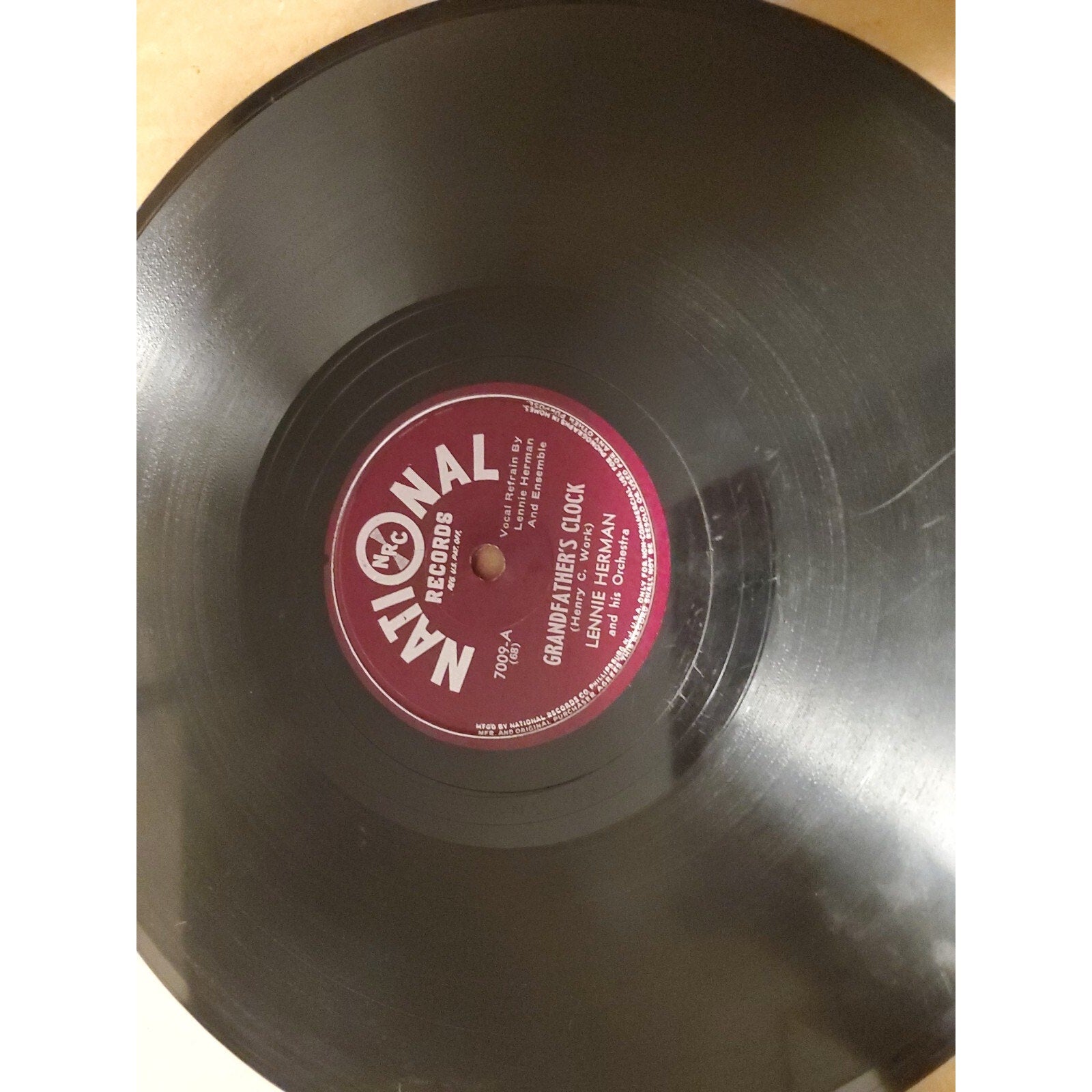 Grandfather's Clock Lennie Herman (Record)